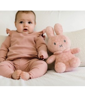 Λούτρινο Από Βελουτέ Ύφασμα 30cm Ροζ Miffy