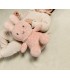 Λούτρινο Από Βελουτέ Ύφασμα 30cm Ροζ Miffy