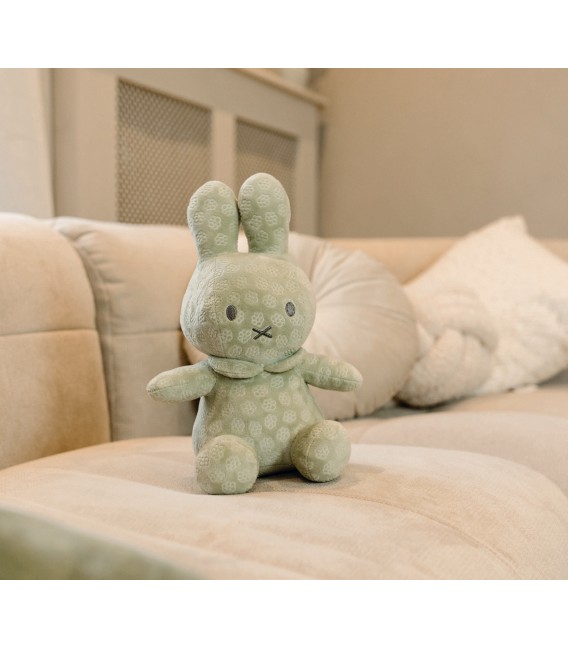 Λούτρινο Από Βελουτέ Ύφασμα 30cm Πράσινο Miffy