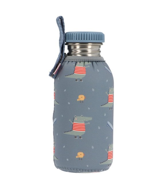 Aνοξείδωτο δοχείο νερού 500 ml Croc της Tutete.