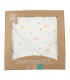 Μπουρνούζι 75x75cm & Γάντι Forest Patterns Trois Kilos Sept
