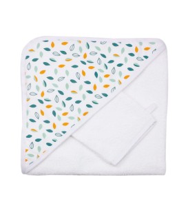 Μπουρνούζι 75x75cm & Γάντι Κοάλα Trois Kilos Sept