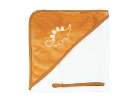 Μπουρνούζι 75x75cm & Γάντι Diplododo Trois Kilos Sept
