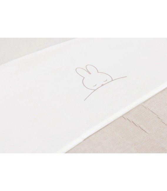 Σεντόνι Λίκνου Εκρού 75x100cm Miffy Sleepy