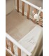 Σεντόνι Λίκνου Εκρού 75x100cm Miffy Sleepy
