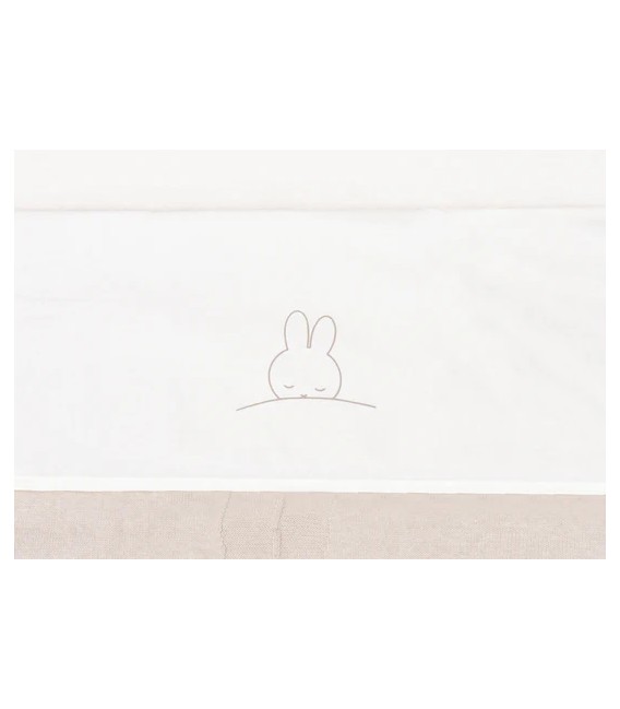 Σεντόνι Λίκνου Εκρού 75x100cm Miffy Sleepy