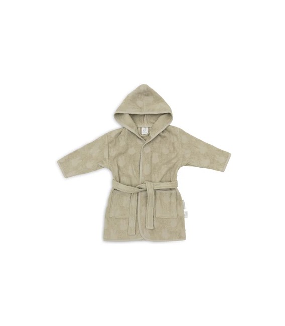 Μπουρνούζι Terry Για 1-2 Ετών Λαδί Miffy Jacquard