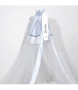 Κουνουπιέρα 180x500 cm Design 901 Σιέλ-Ριγέ