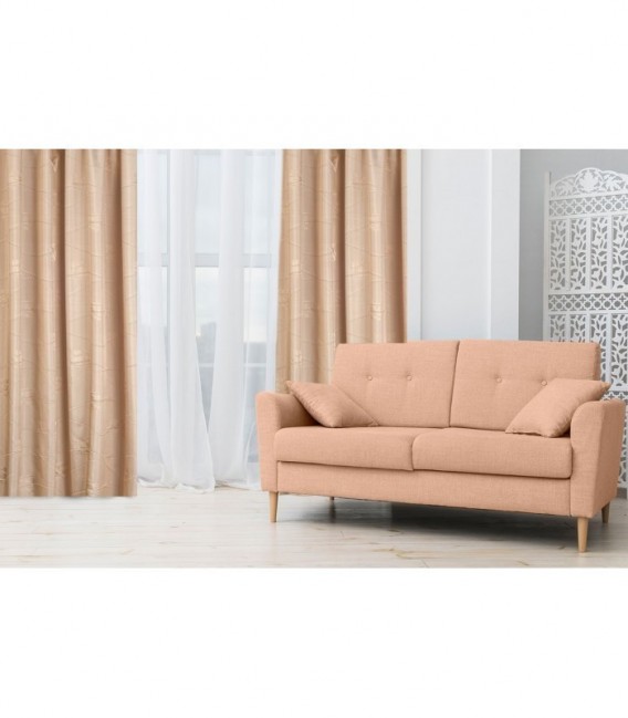 Omega Home des.202 Κουρτίνα Ζακάρ (1φύλλο) 145x270