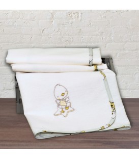 Πάνα Φανελλένια 100% Cotton 80x80 200 γρ/τμ Design 210 Oliver Baby