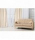 Omega Home des.222 Κουρτίνα Ταφτάς ΖακάρΖακάρ (1φύλλο) 145x270