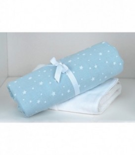 Oliver Baby des.371 Σιέλ Πάνα μουσελίνα 65x65