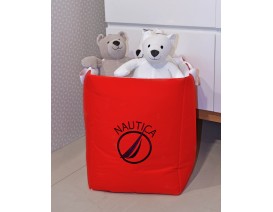 Nautica Des 916 Καλάθι Παιχνιδιών Κόκκινο 35x45