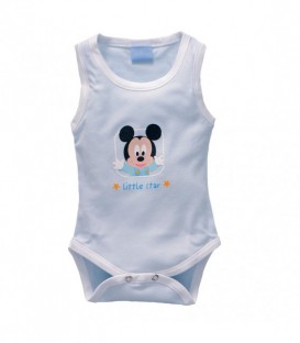 Disney Baby des.63 Εσώρουχο Αμάνικο (0-3 μηνών) -Λιανική Τιμή 9,00€