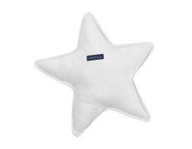 Διακοσμητικό Μαξιλάρι Βελουτέ Αστέρι Design 900 Λευκό