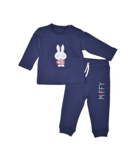 Miffy Des.61 Σετ Φόρμας 2τ Μπλε Σκούρο 6 Mηνών