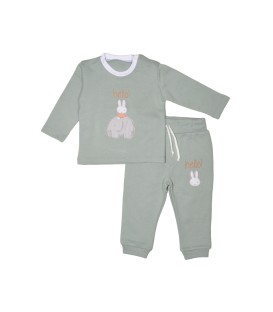 Miffy Des.63 Σετ Φόρμας 2τ Μέντα 6 Mηνών