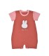 Miffy Des.17 Φορμάκι Καλοκαιρινό Ροζ Σκούρο Με Κέντημα 0-3 Mηνών/56 cm