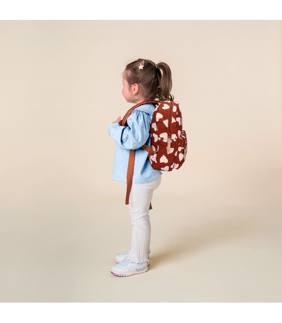Σακίδιο Kidzroom Adore More Brown 31x23x8