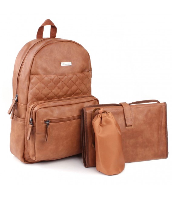 Σακίδιο Kidzroom Popular Brown 44x30x19