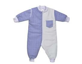 Oliver Baby des.11 Υπνοφόρμα ΧΩΡΙΣ αποσπώμενα μανίκια Σιέλ-2,5 Tog-Νο2/0,80cm