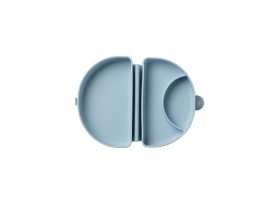 Miniware Des.11 Αναδιπλούμενο Πιάτο Σιλικόνης με βάση βεντούζα Σιέλ