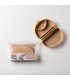 Miniware Des.14 Αναδιπλούμενο Πιάτο Σιλικόνης με βάση βεντούζα Καραμέλα