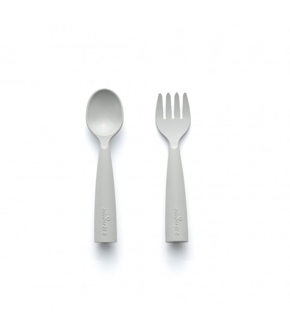 Miniware Des.15 Πιρούνι & Κουτάλι PLA Γκρι-13,5cm