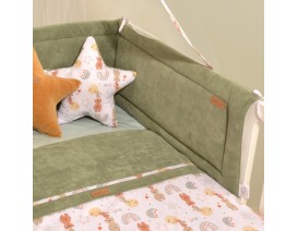 Πάντα Διπλής Όψεως Des. 413 Λαδί Oliver Baby