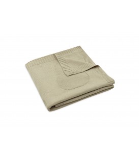 Κουβέρτα βαμβακερή πλεκτή 75x100 Miffy Olive