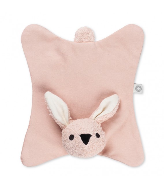 Πανάκι παρηγοριάς ANIKA ROSE RABBIT  από 100% οργανικό βαμβάκι