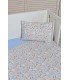 Oliver Baby Σχέδιο 200 σεντόνια κούνιας 100% βαμβάκι - 3 τεμ 110χ160
