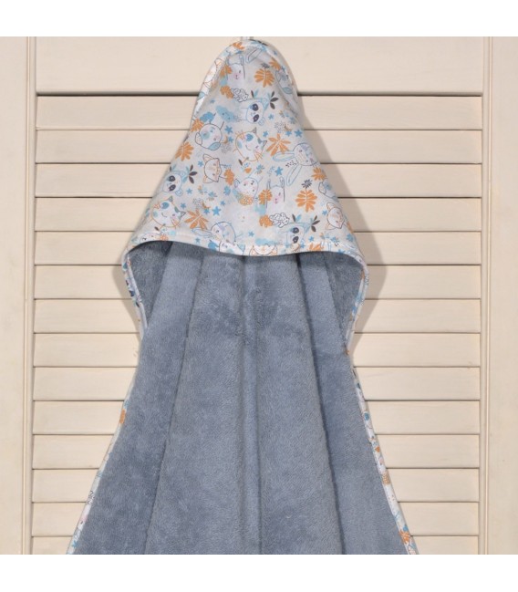 Oliver Baby μπουρνούζι ραφ Σχεδιο 200 75χ75 100% βαμβάκι 450grs/sqm Oliver Baby
