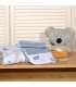 Oliver Baby σετ πετσέτες ραφ 2 τεμ σχέδιο 411-1 100% βαμβάκι 450 ΓΡΜ/ΤΜ - 30Χ50 70Χ120