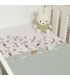 Oliver Baby Des.413  Καλοκαιρινή Κουβέρτα Διπλής Όψης  Μέντα  75x95