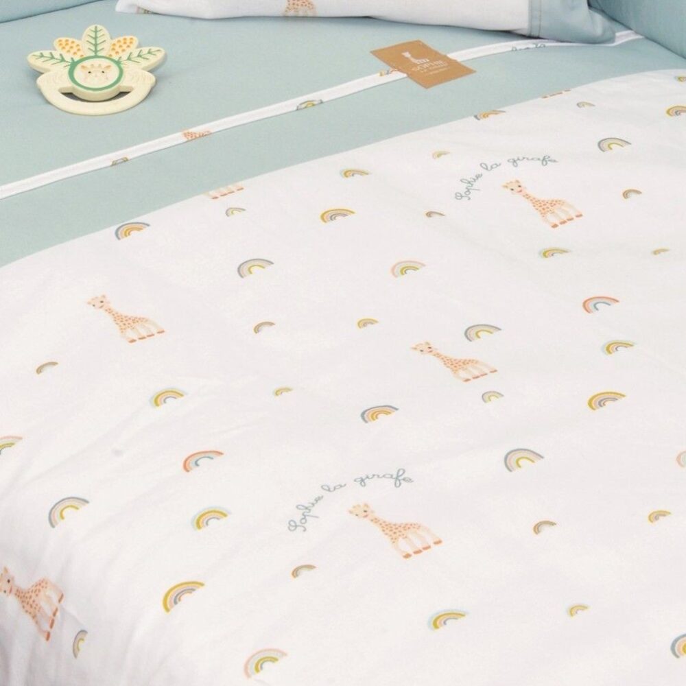 Παπλωματοθήκη με Φερμουάρ 100x140 Design 503 Sophie La Girafe