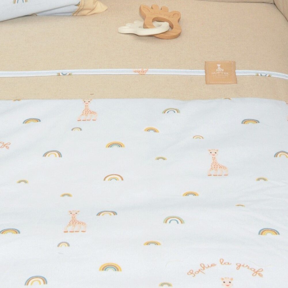 Παπλωματοθήκη με Φερμουάρ 100x140 Design 504 Sophie La Girafe