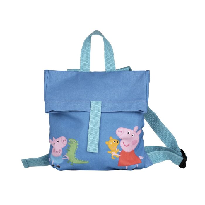 Σακίδιο Πλάτης Μπλε - Peppa Pig - Petit Jour Paris