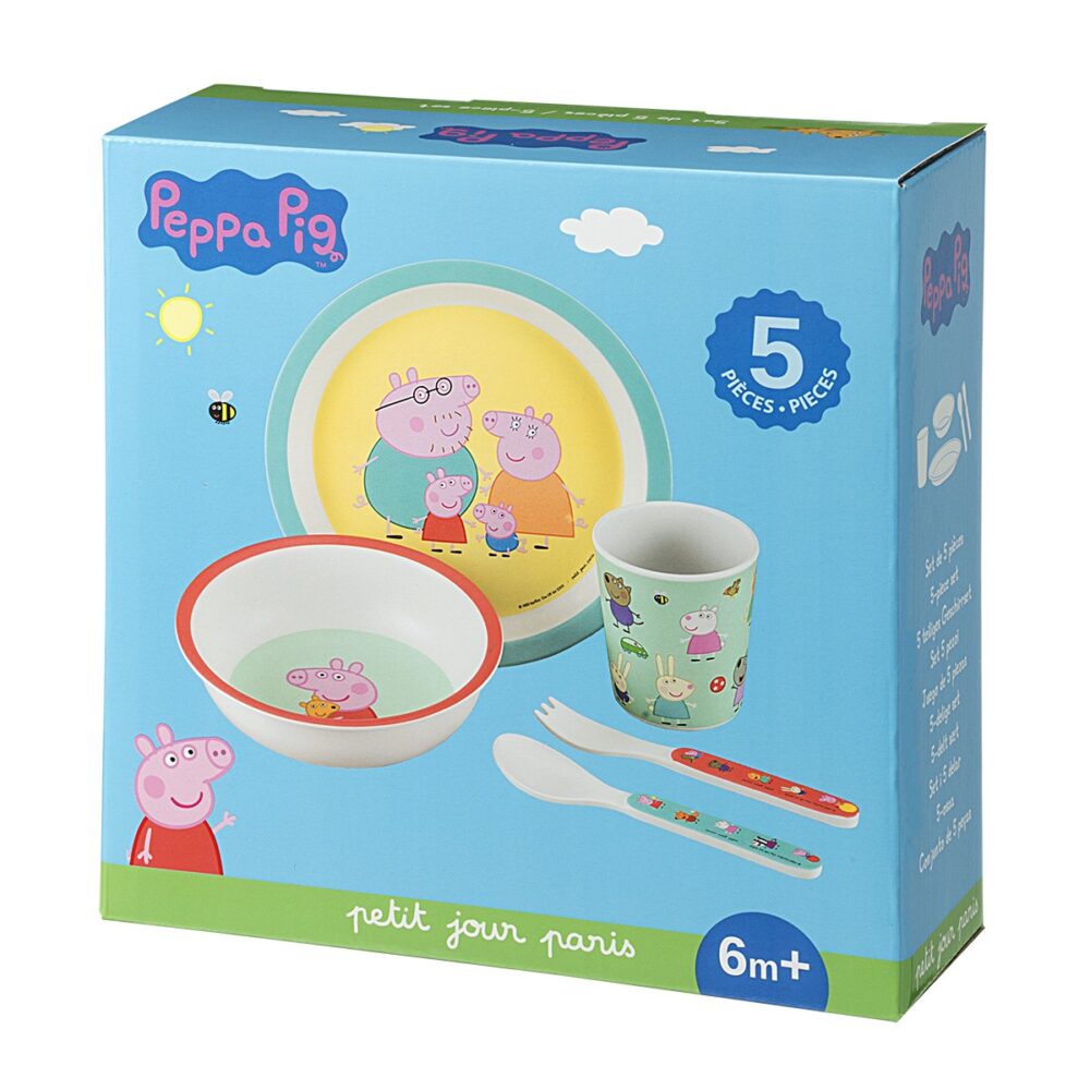 Σετ Δώρου 5 Τεμαχίων Peppa Pig - Petit Jour Paris - Image 3