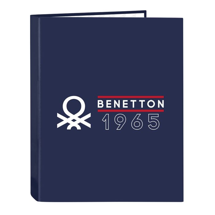 Φάκελος Κλασέρ Με 4 Κρίκους BENETTON Varsity
