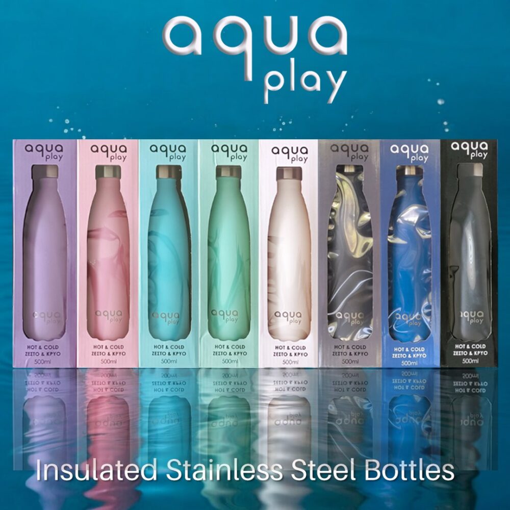 Μπουκάλι Θερμός 500 ml AquaPlay Μαύρο - Image 5