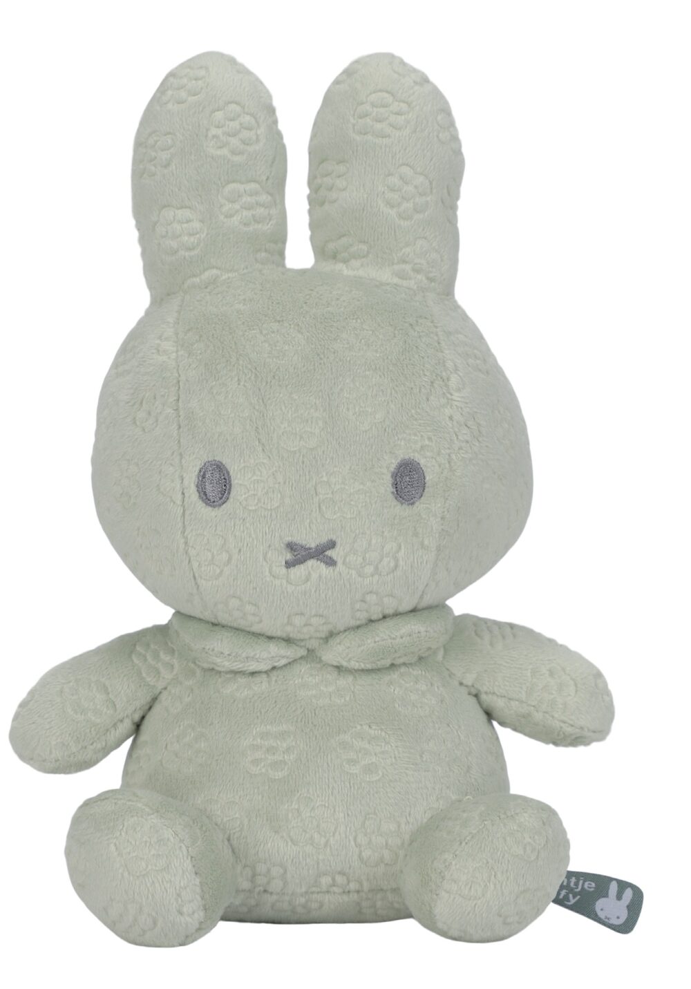 Λούτρινο Aπό Bελουτέ Ύφασμα 20cm Πράσινο Miffy Flowers