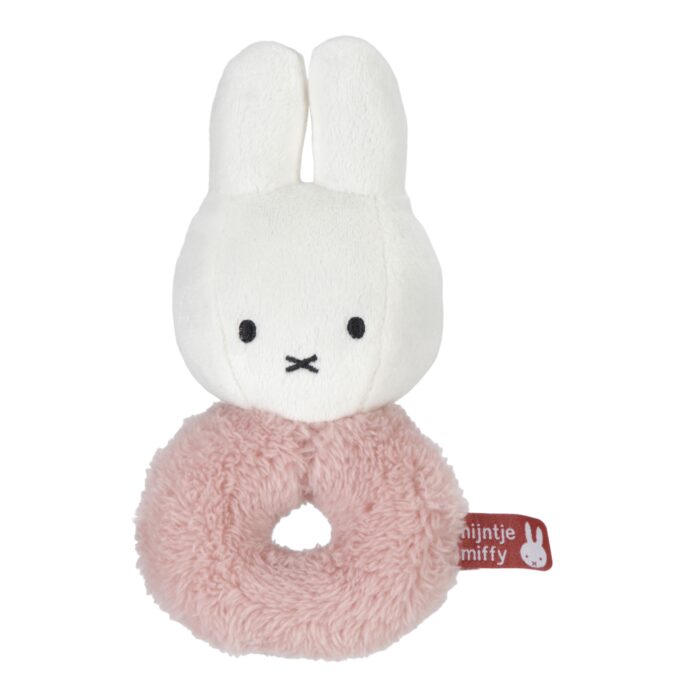Λούτρινη Κουδουνίστρα Ροζ Miffy Fluffy